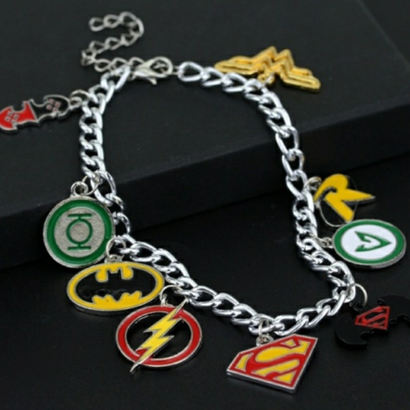 Superhero Charm Bracelet - Picture 2 of 3